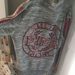 Victoria secret pink sparkle jacket